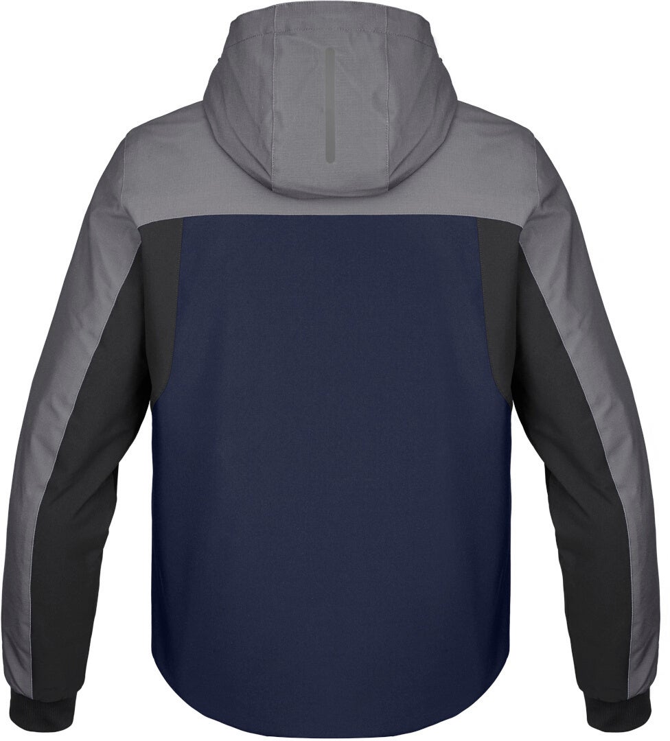 Spidi H2Out II Sweat à capuche de moto imperméable bleu/gris M Figure 2