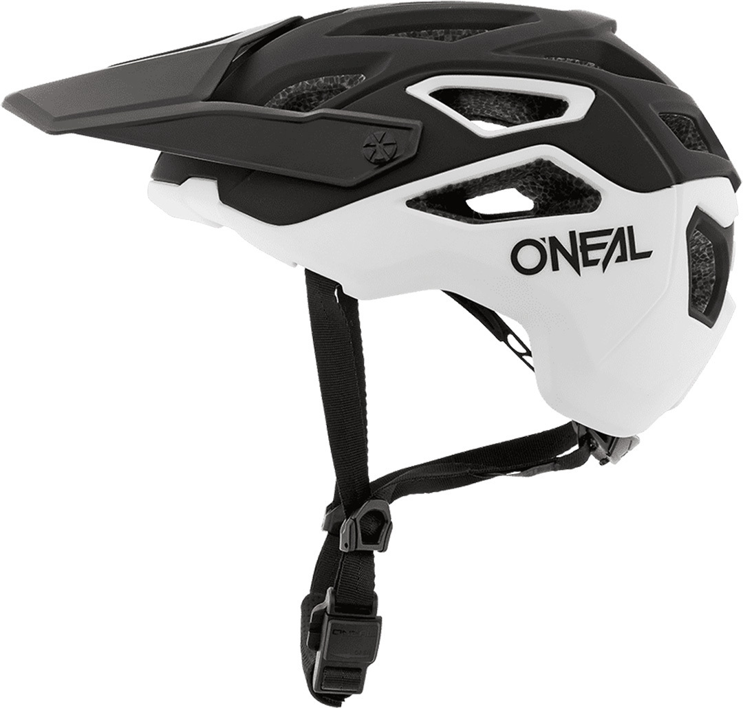 Oneal Pike 2.0 Solid Cască de bicicletă alb/negru S/M Figura 3