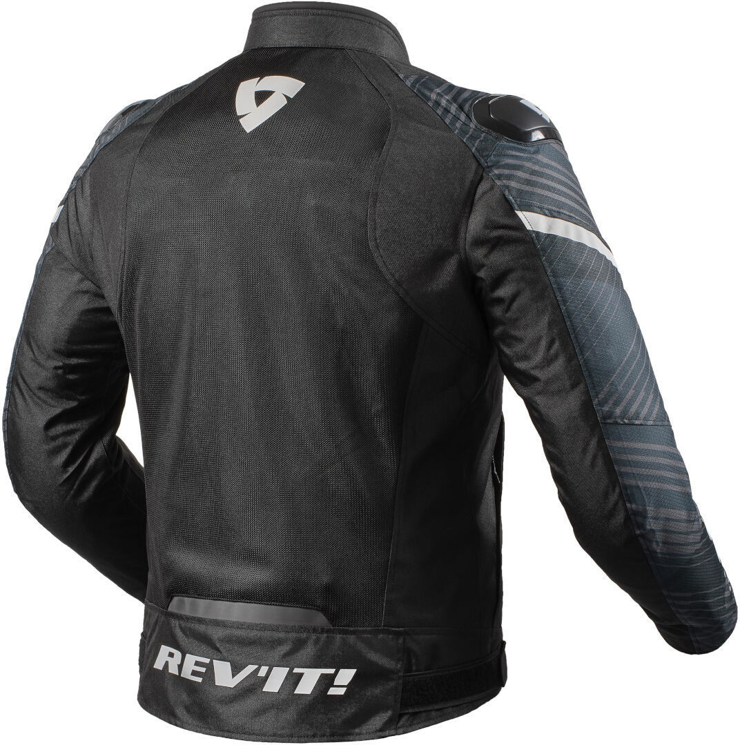 Revit Apex Air H2O Motorcycle Textile Jacket black/white XL Figure 2
