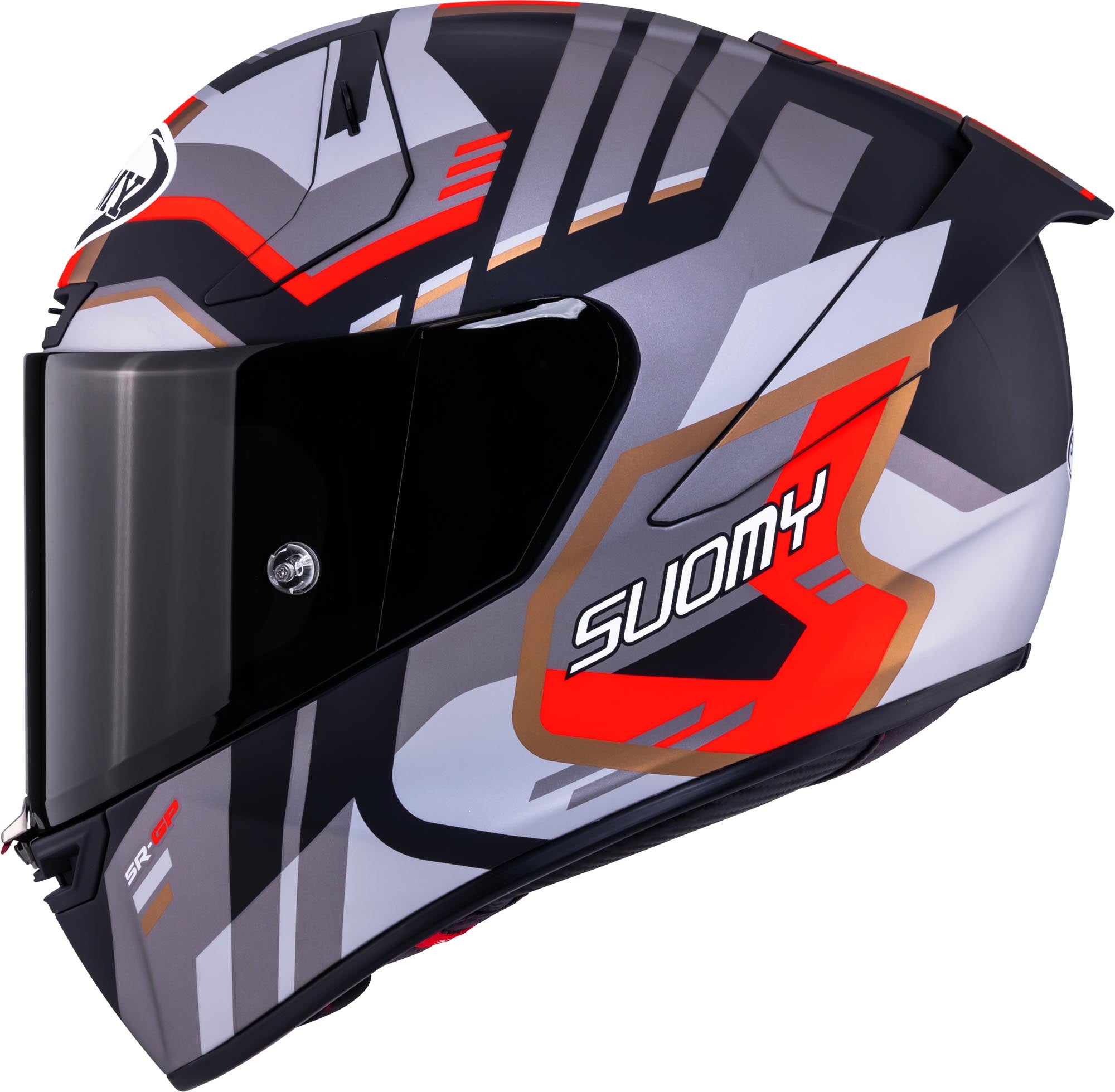 Suomy SR-GP Evo Infrared Casque Gris/Rouge/Noir XS (53/54) Figure 2