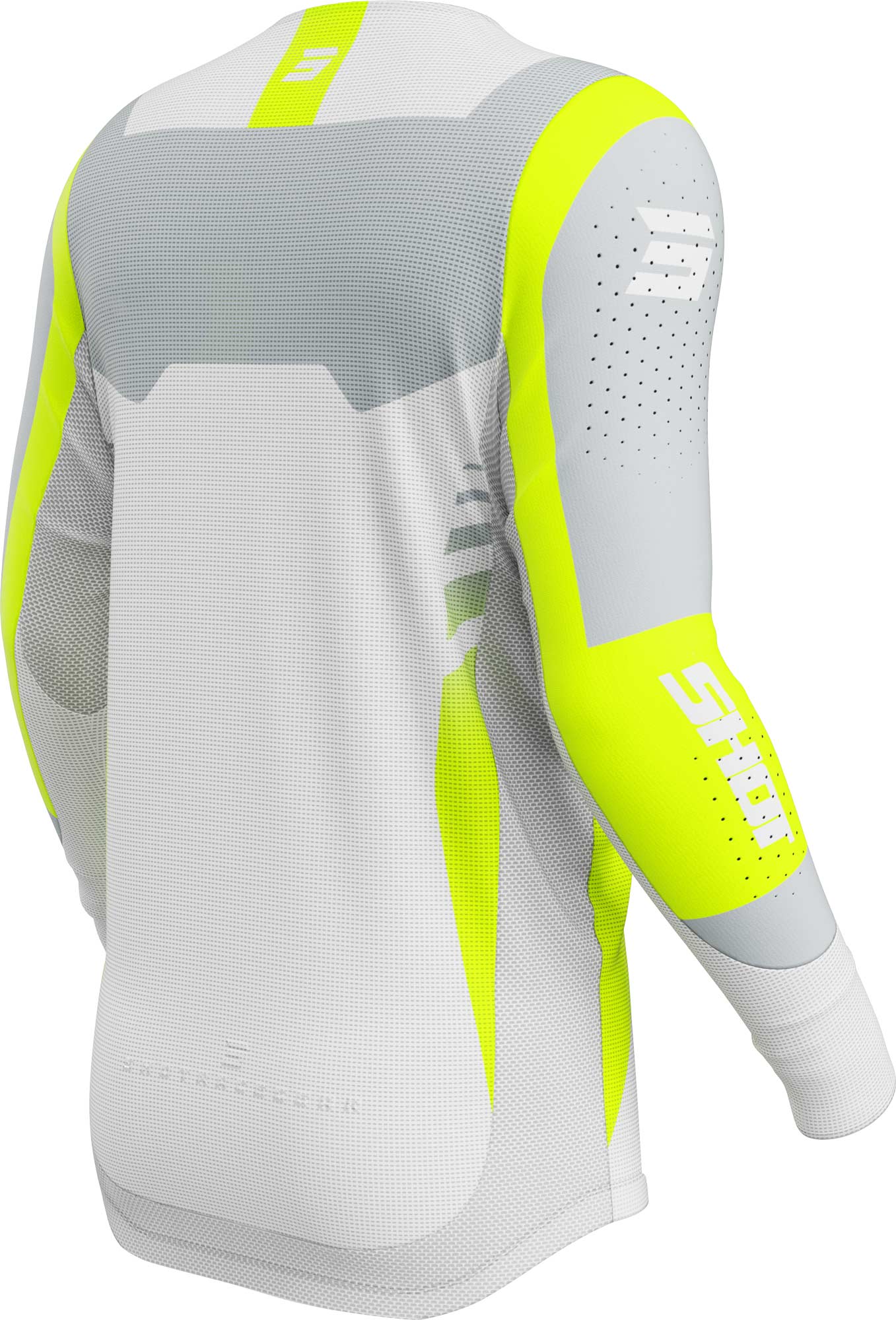 Shot Aerolite Sprint Motocross Jersey grey 4XL Figure 2