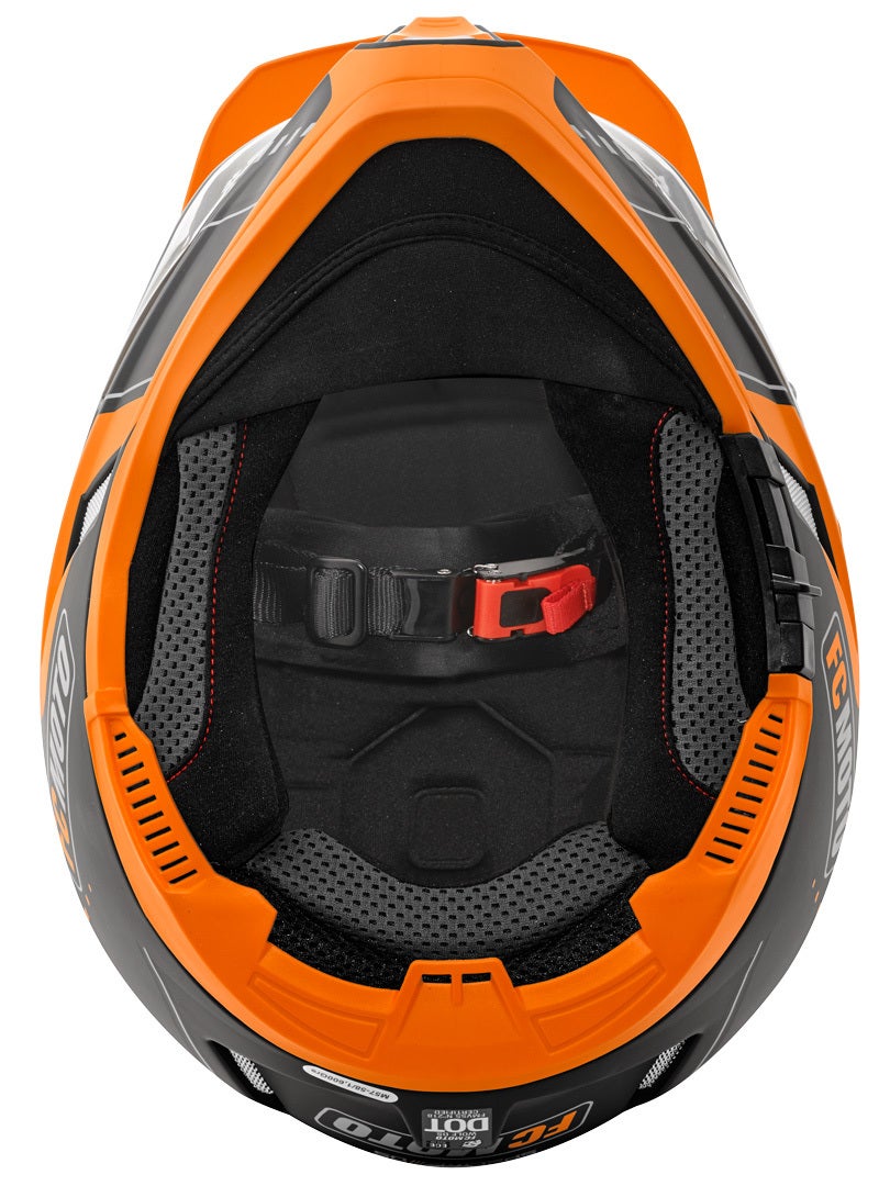 FC-Moto Merkur Pro Air Enduro hjelm sort/orange XL Figur 11