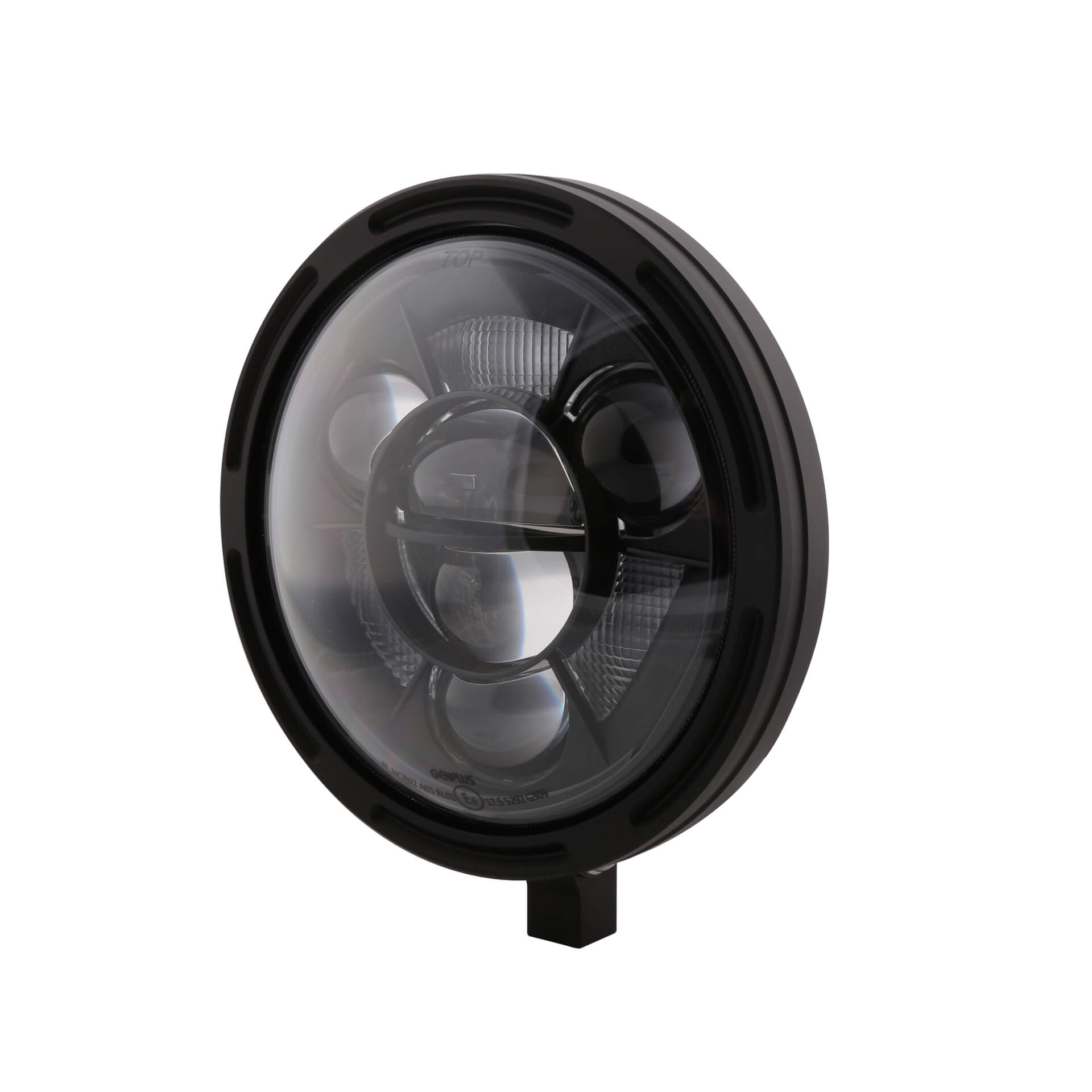 HIGHSIDER FRAME-R1 TYP 11 7 Zoll LED Hauptscheinwerfer Fästning längst ner Figur 1