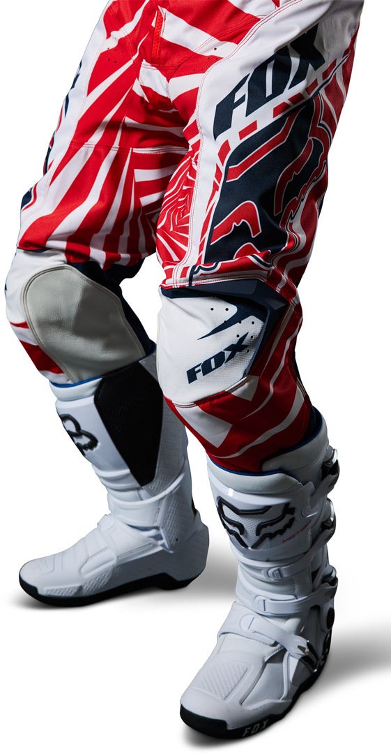 FOX 180 Goat Pantalon de motocross bleu/rouge 32 Figure 6