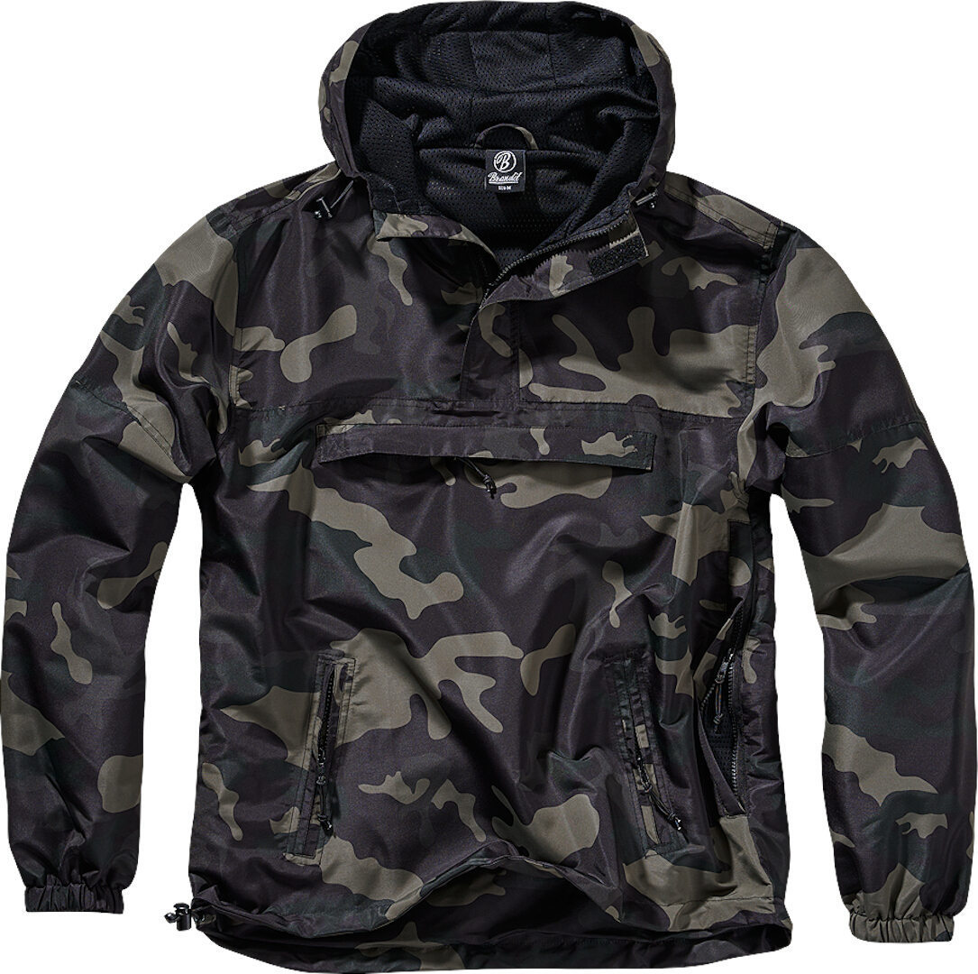 Brandit Summer Windbreaker Hanorac Camuflaj întunecat XXL Figura 1
