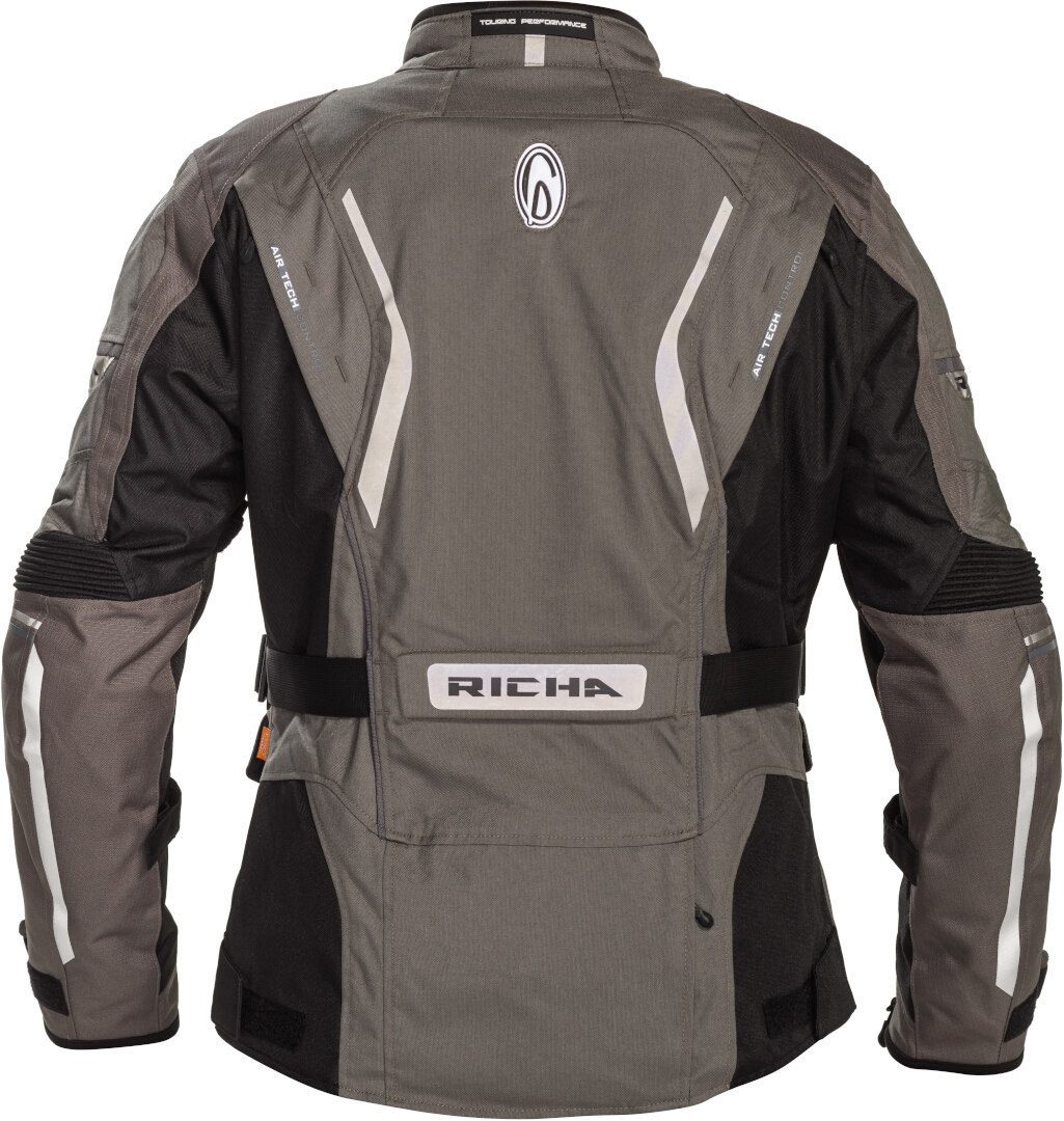 Richa Infinity 2 waterproof Ladies Motorcycle Textile Jacket brown/black L Figure 2