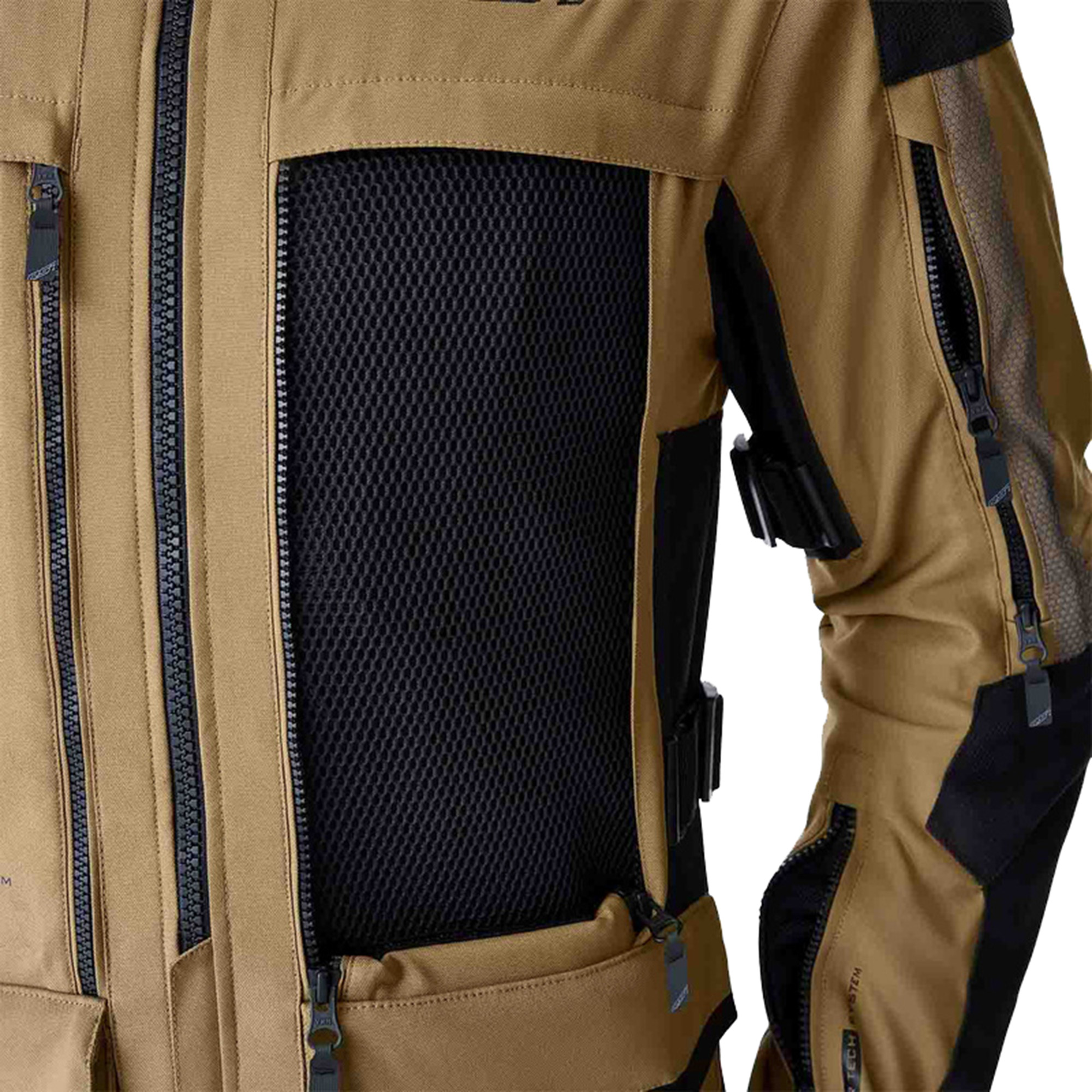 RST Pro Series Adventure D3O waterproof Motorcycle Textile Jacket sand/black 64 Figure 3