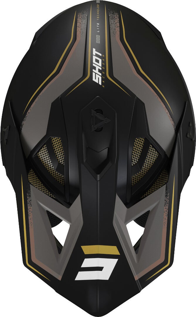 Side view of Shot Lite Prism Motocross Helmet