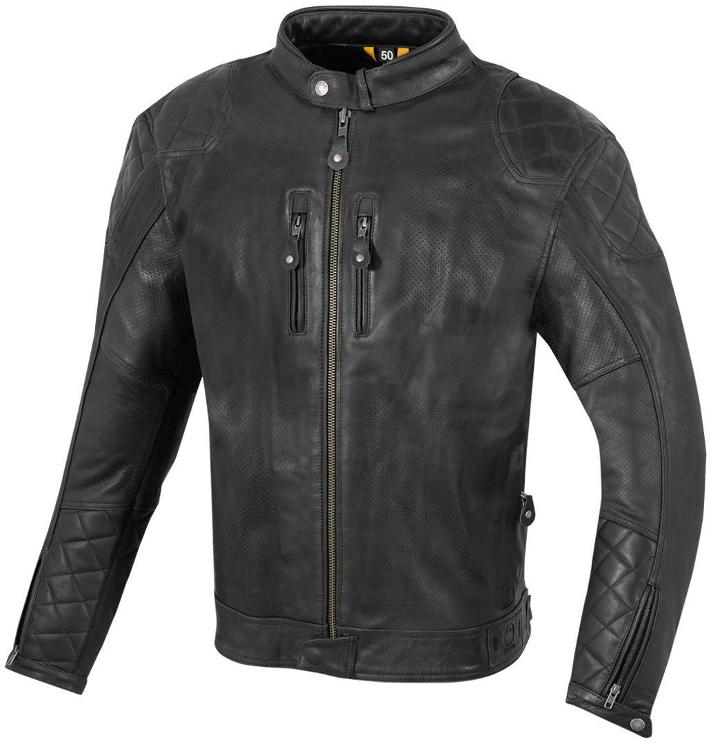 Merlin Cambrian Jaqueta de couro de motocicleta Artigo principal Figura 1