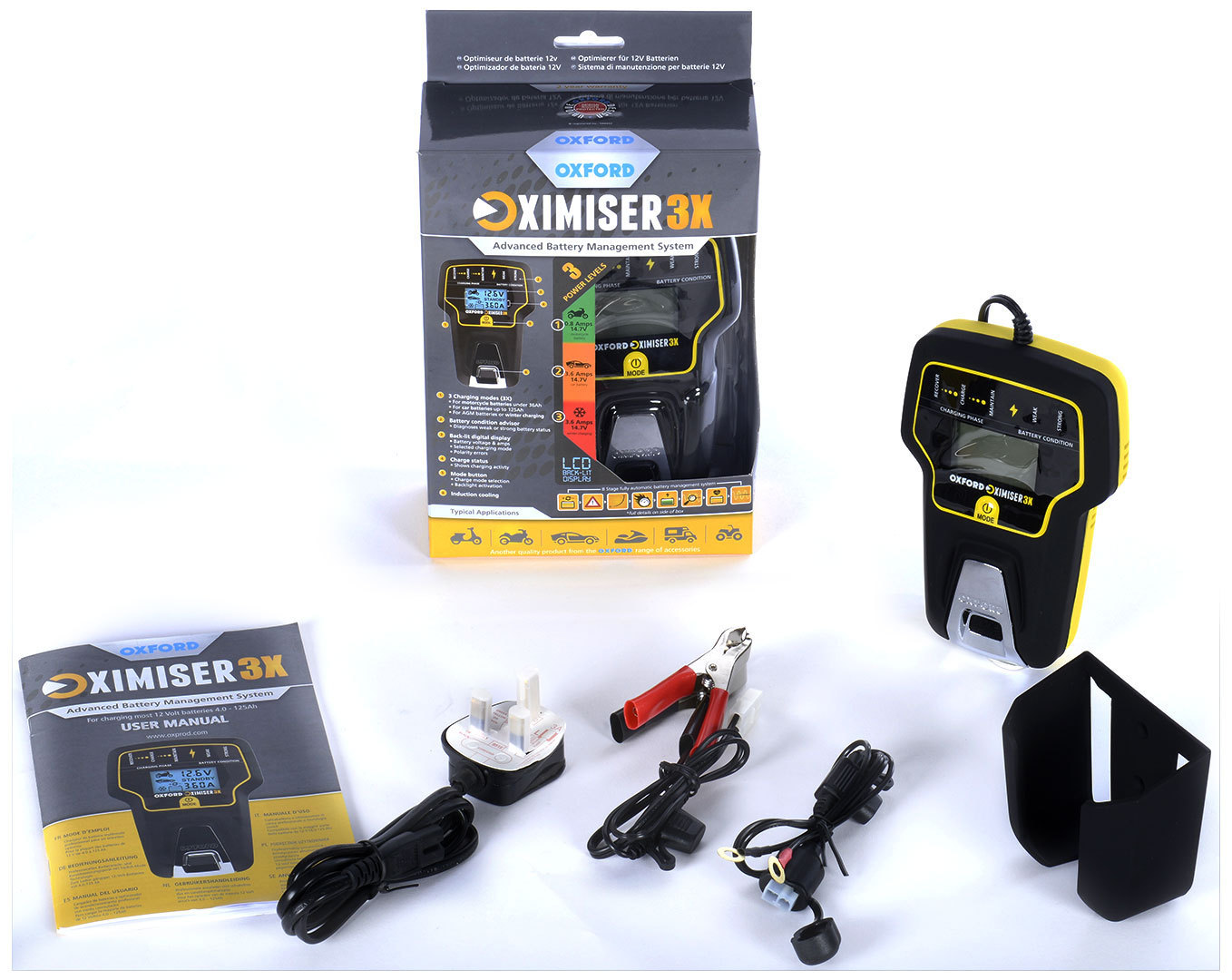 Oxford Oximiser 3X EU Batteriladdare Figur 5
