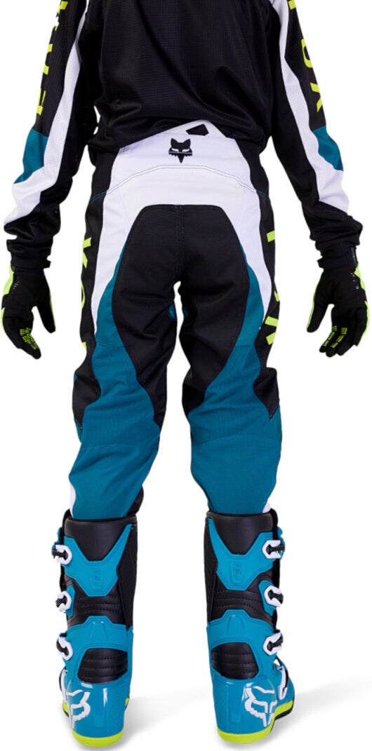 FOX 180 Nitro Unge motocross bukser benzin/sort/hvid 28 Figur 3