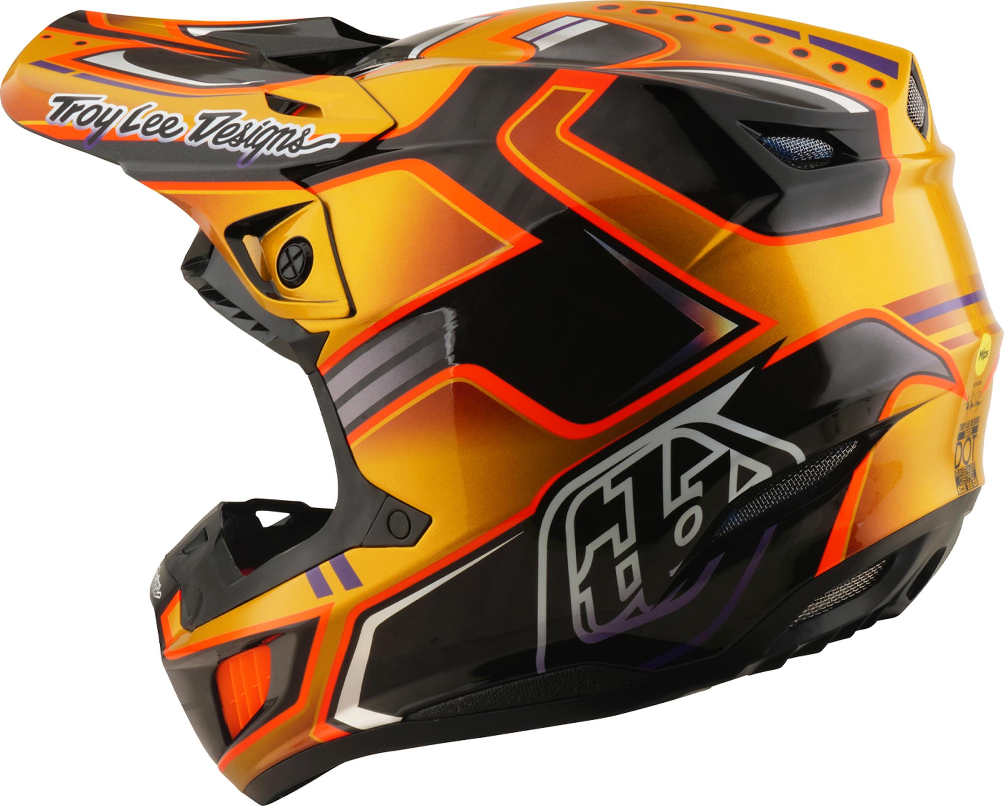 Troy Lee Designs SE5 Carbon MIPS Crest Kask motocrossowy L (58/59) Rysunek 5