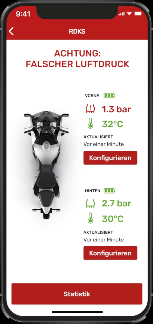 RideLink RDKS BT5 Sistem de monitorizare a presiunii anvelopelor Figura 4