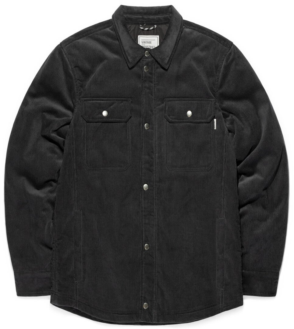 Vintage Industries Steven padded Jacket black L Figure 1
