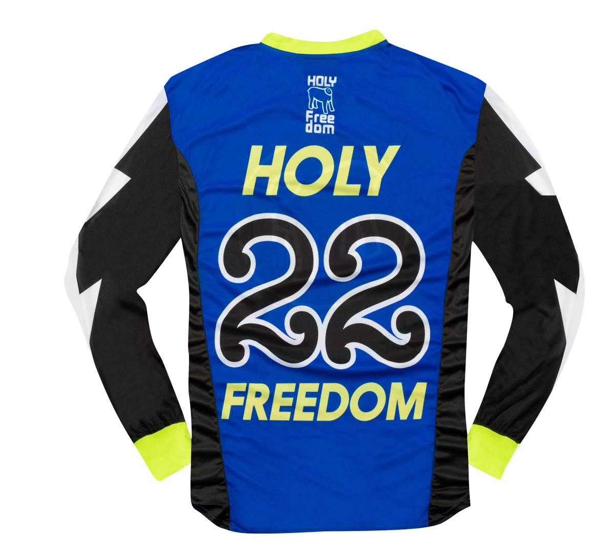 Side view of HolyFreedom Ventidue Motocross Jersey
