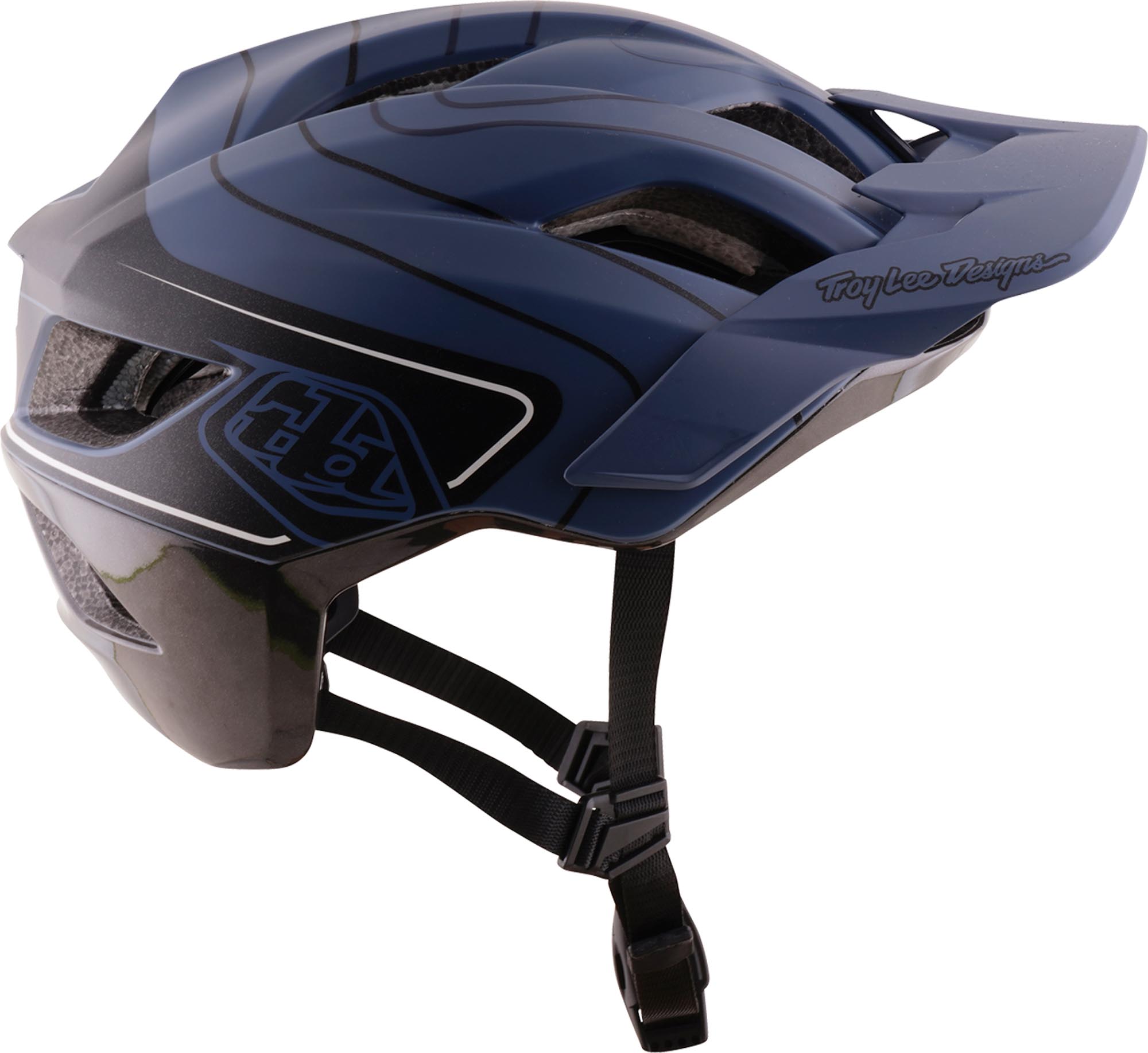 Troy Lee Designs Flowline SE MIPS Dipped Bicycle Helmet blue/black M-L (57/59) Figure 4