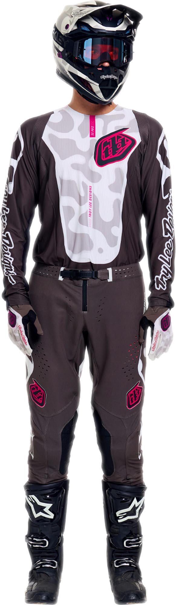 Troy Lee Designs SE Pro Myth Motocross Pants dark grey 30 Figure 14