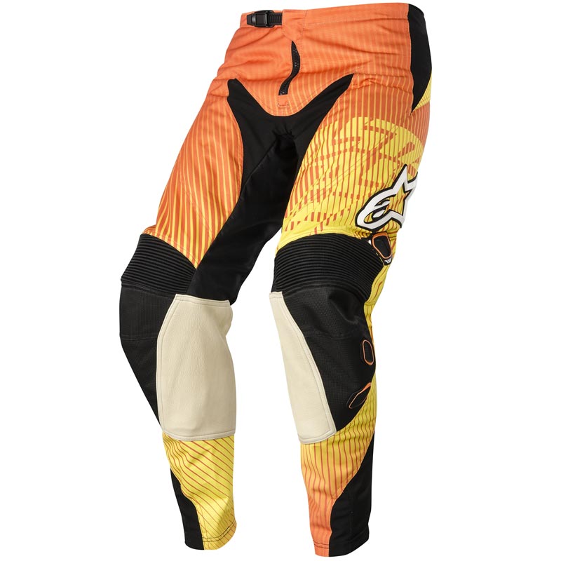 Alpinestars Charger Pantaloni Motocross rosso 32 Figura 4