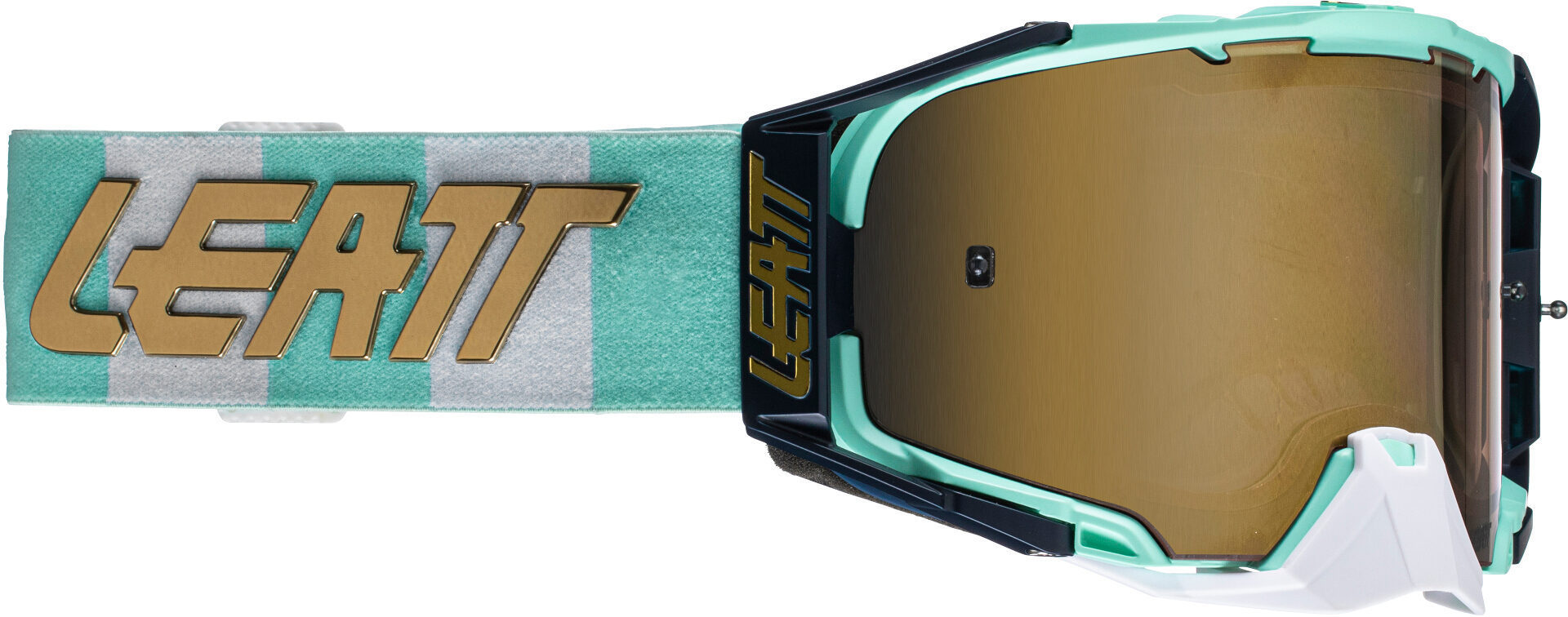 Leatt Velocity 6.5 Iriz Guard Ochelari de motocross turcoaz Figura 1