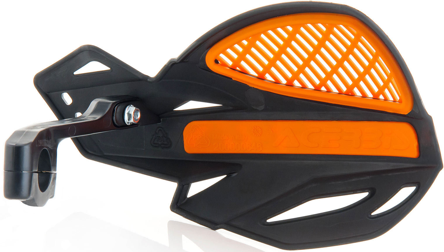 Acerbis MX Uniko Vented Protectoare pentru mâini Negru/Portocaliu Figura 2
