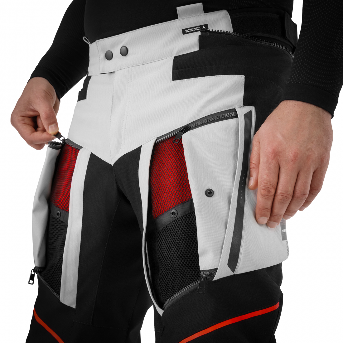 SHIMA Hero 3.0 Pantaloni tessili per motociclette grigio/blu M Figura 8