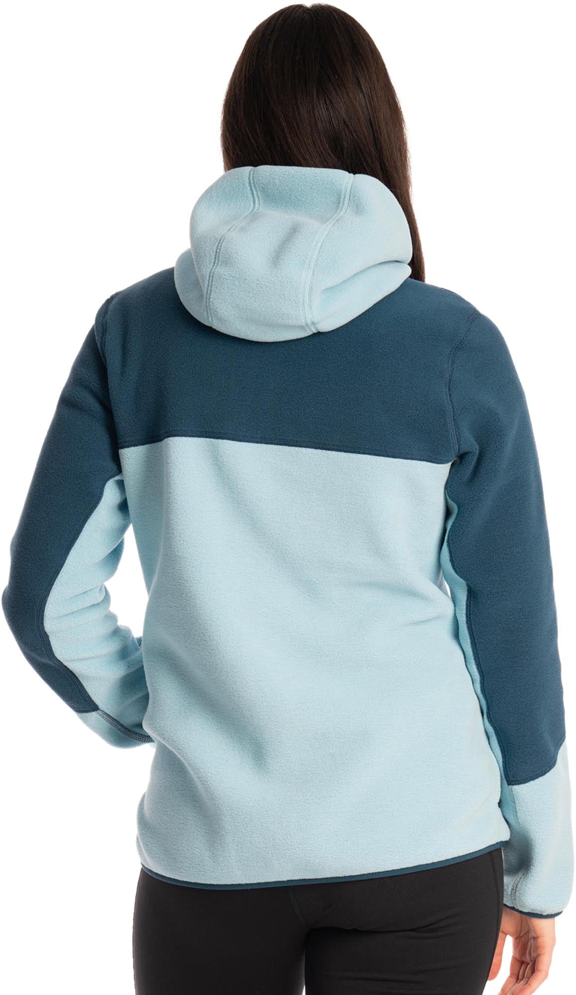Klim Darby Canyon レディースフリースジップフーディー 青 2XL 図3