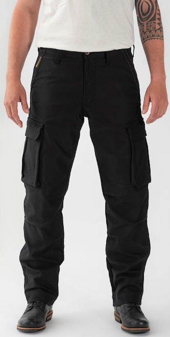 Rokker Black Jack Cargo Pantalon Textile Moto 28 L34 Figure 1