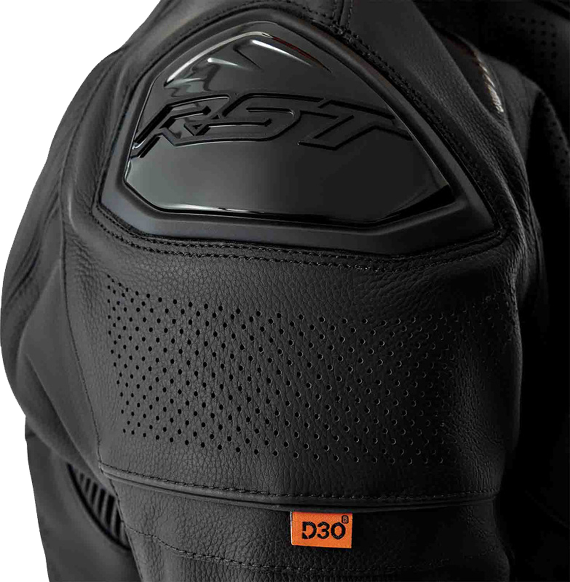 RST S1 D3O perforated Motorcycle Leather Jacket black 60 Figure 5