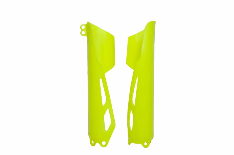 Race Tech Gaffelskydd - fluorescerande gul Figur 1