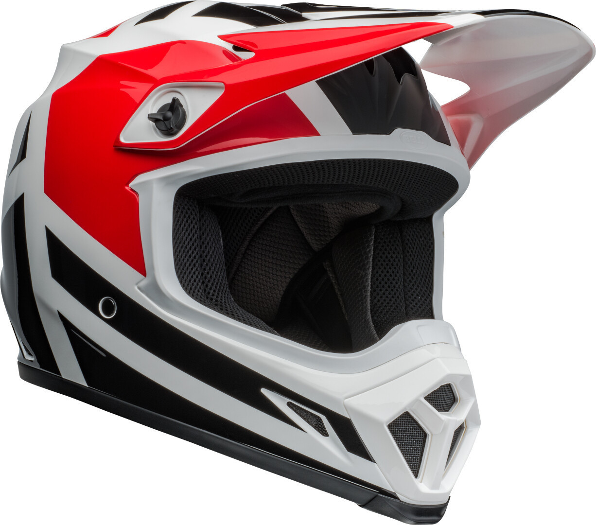 Bell MX-9 MIPS Alter Ego Cască de motocross Alb/Roșu/Negru XL (61/62) Figura 2