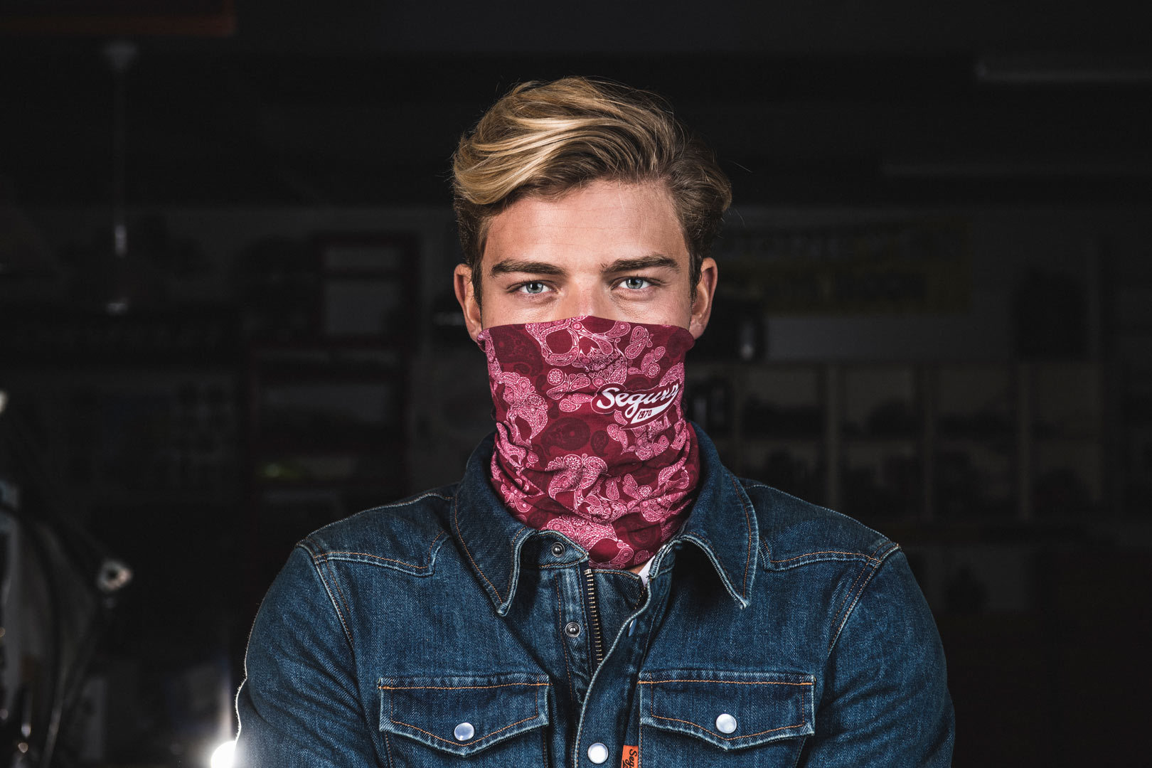Segura Keith Accesorii multifuncționale pentru cap roșu Figura 2