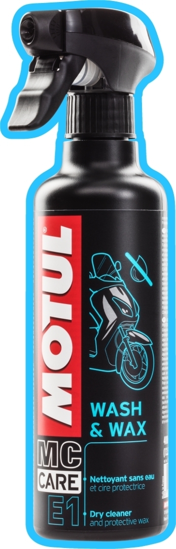 MOTUL MC Care E1 Wash And Wax Spray pentru curățătorie uscată 400 ml Figura 2