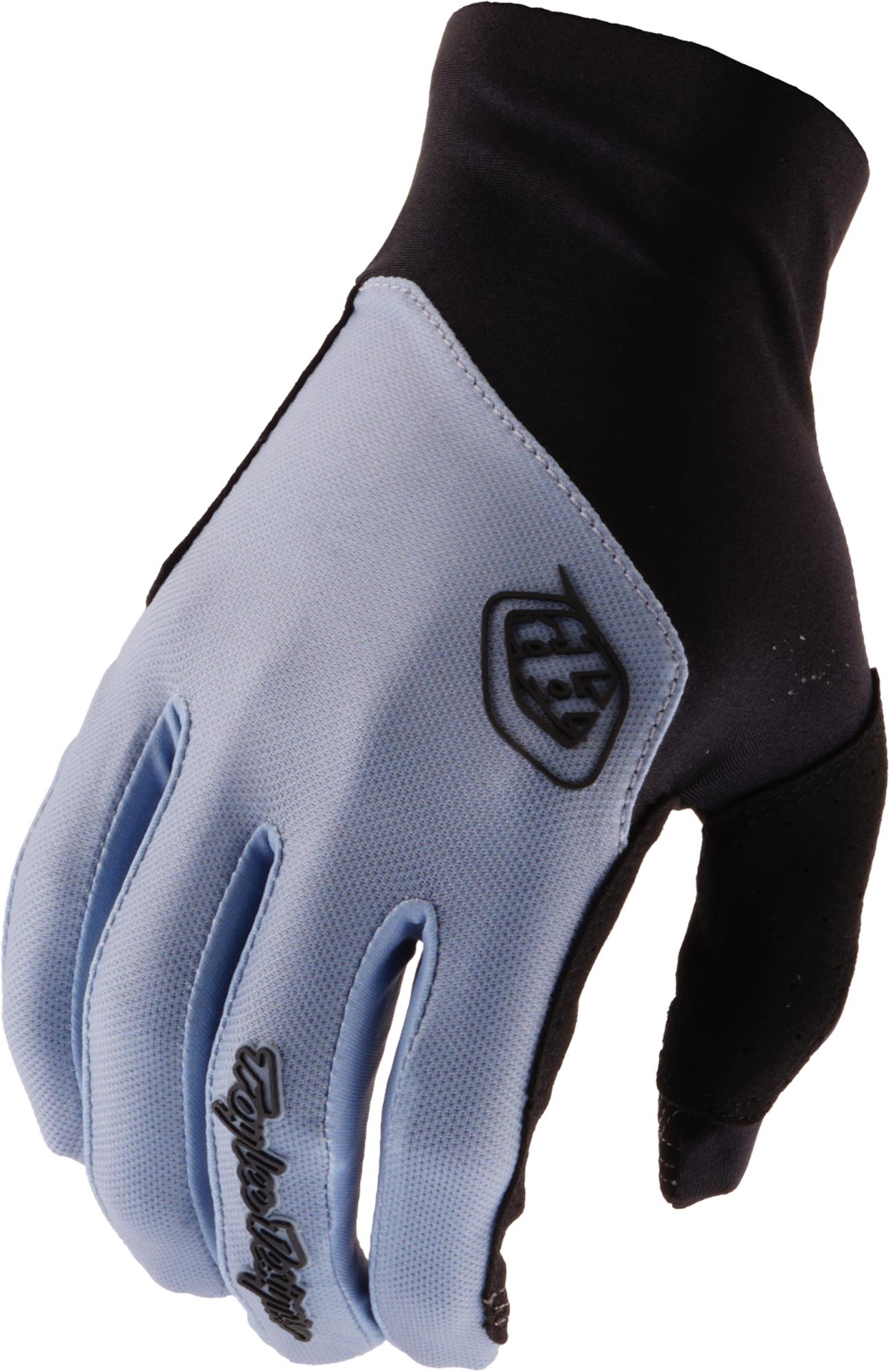 Troy Lee Designs Flowline Mono Cykelhandsker lyseblå M Figur 1