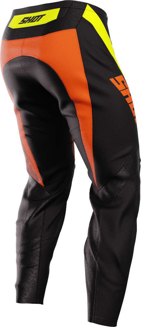 Shot Draw Kid Matrix Pantaloni da motocross nero/arancione 8/9 Figura 3