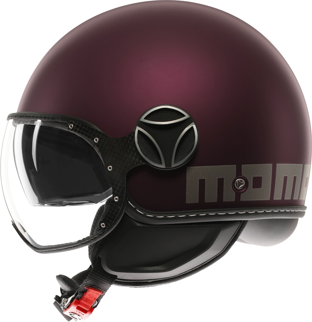 MOMO FGTR Evo Mono 2.0 Cască cu reacție Red Matt M (57/58) Figura 4