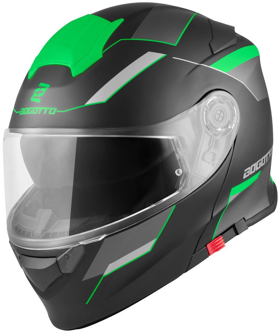 Bogotto V271 Delta Casque Noir mat/vert M Figure 3