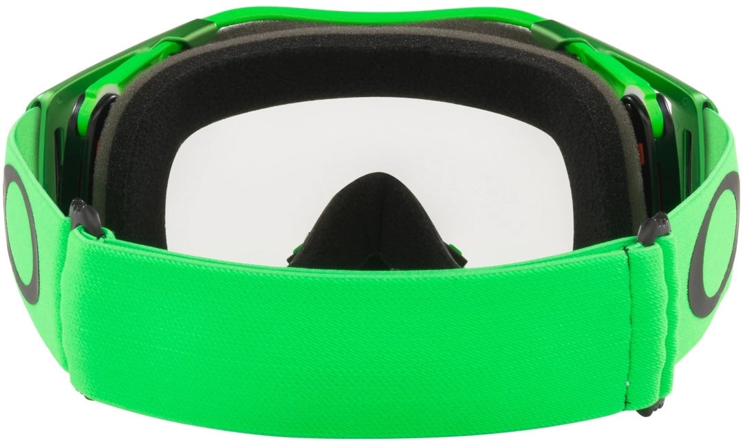 Oakley Airbrake Clear Motocross Goggles green/black ▻ shop now at