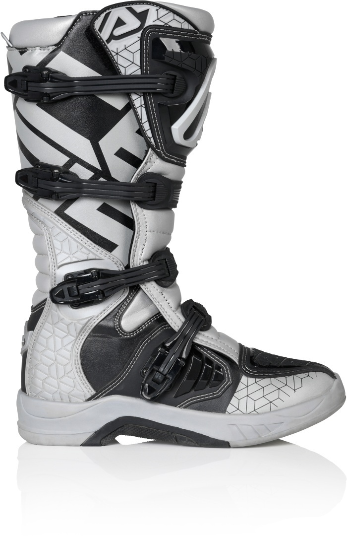 Acerbis X-Team Motocross støvler Sort/sølv 42 Figur 1