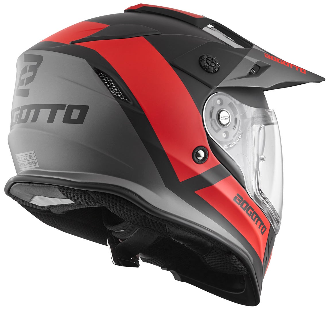 Bogotto V331 Pro Tour Endurohelm rot M Abbildung 4