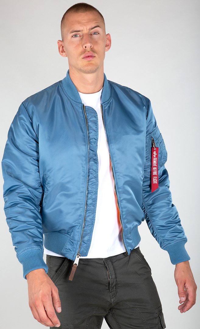 Alpha Industries MA-1 VF 59 Jacket light blue L Figure 1