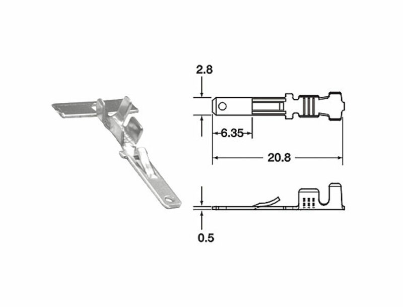 Bihr Hane klackserie 110ML Ø0.85mm²/1.25mm² - 50st Figur 2