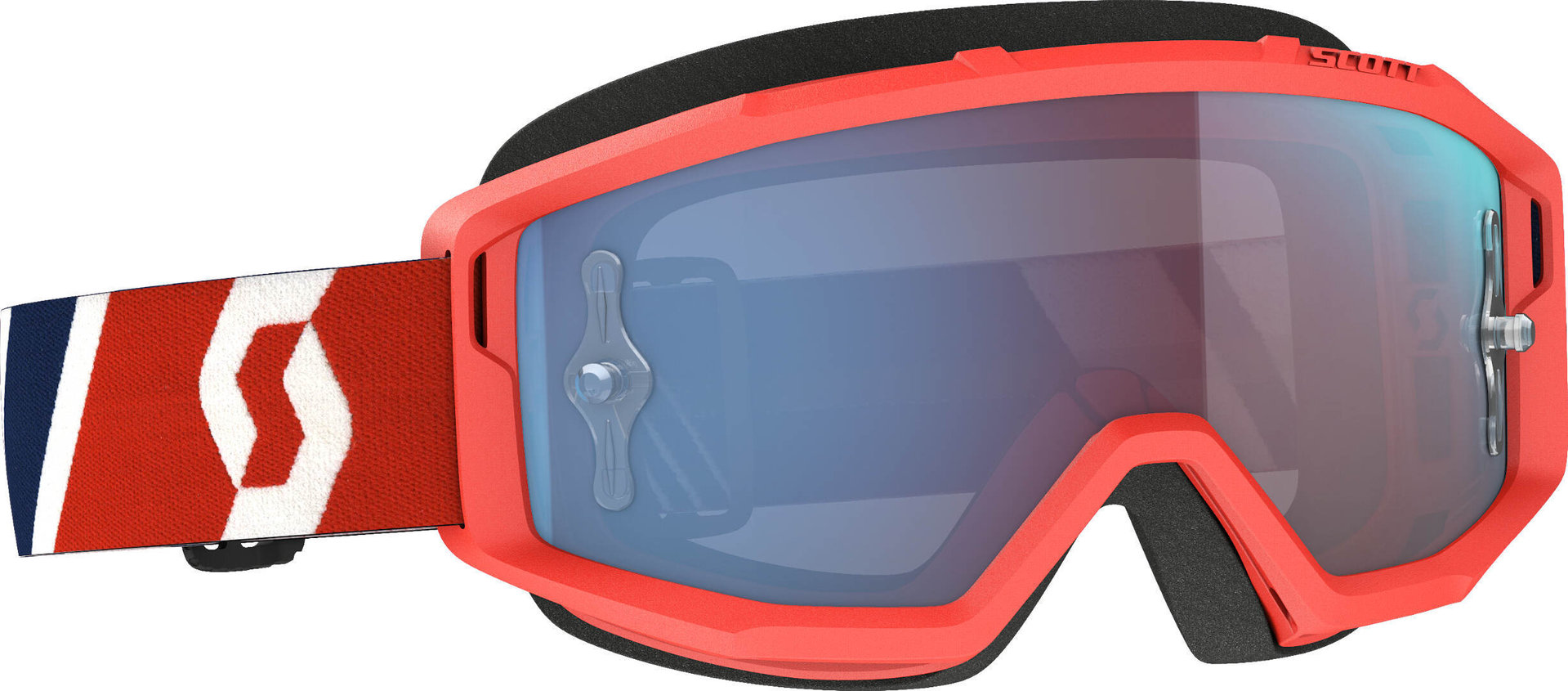 Scott Primal röd/blå MotocrossGlasögon Figur 1