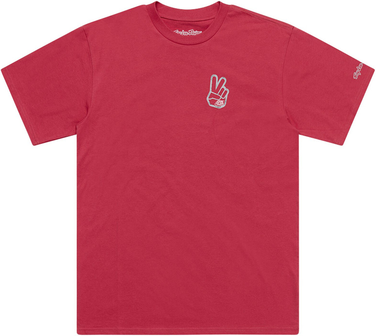 Troy Lee Designs Peace Out Tricou roșu M Figura 1