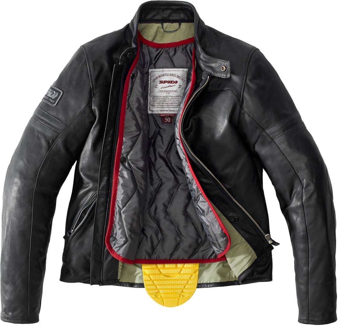 Spidi Vintage Motorrad Lederjacke schwarz 54 Abbildung 2