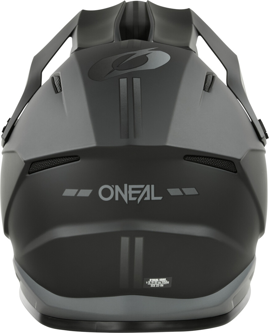 Oneal 1SRS Solid Cască de motocross pentru copii negru Y/XL (51-52) Figura 5
