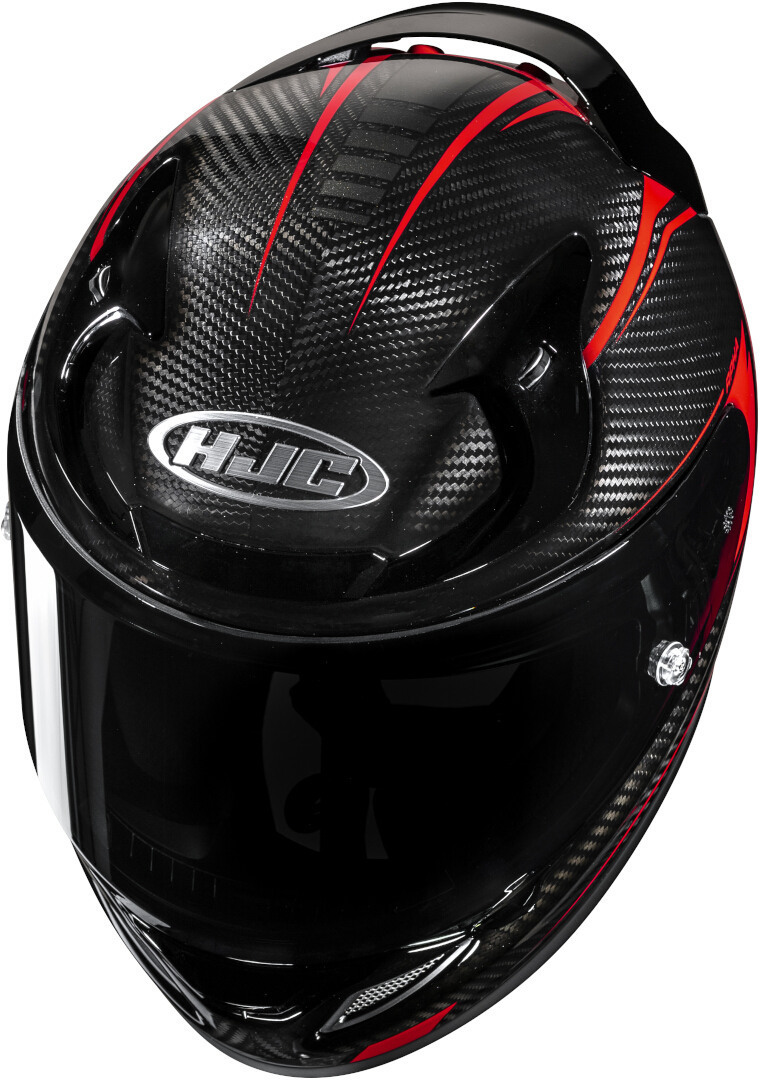 HJC RPHA 12 Carbon Keres Hjälm svart/röd Man (57/58) Figur 3