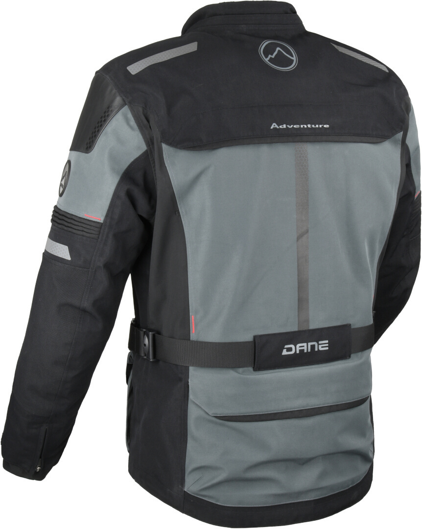 DANE Bornholm Pro waterproof Motorcycle Textile Jacket black/dark grey L Figure 2