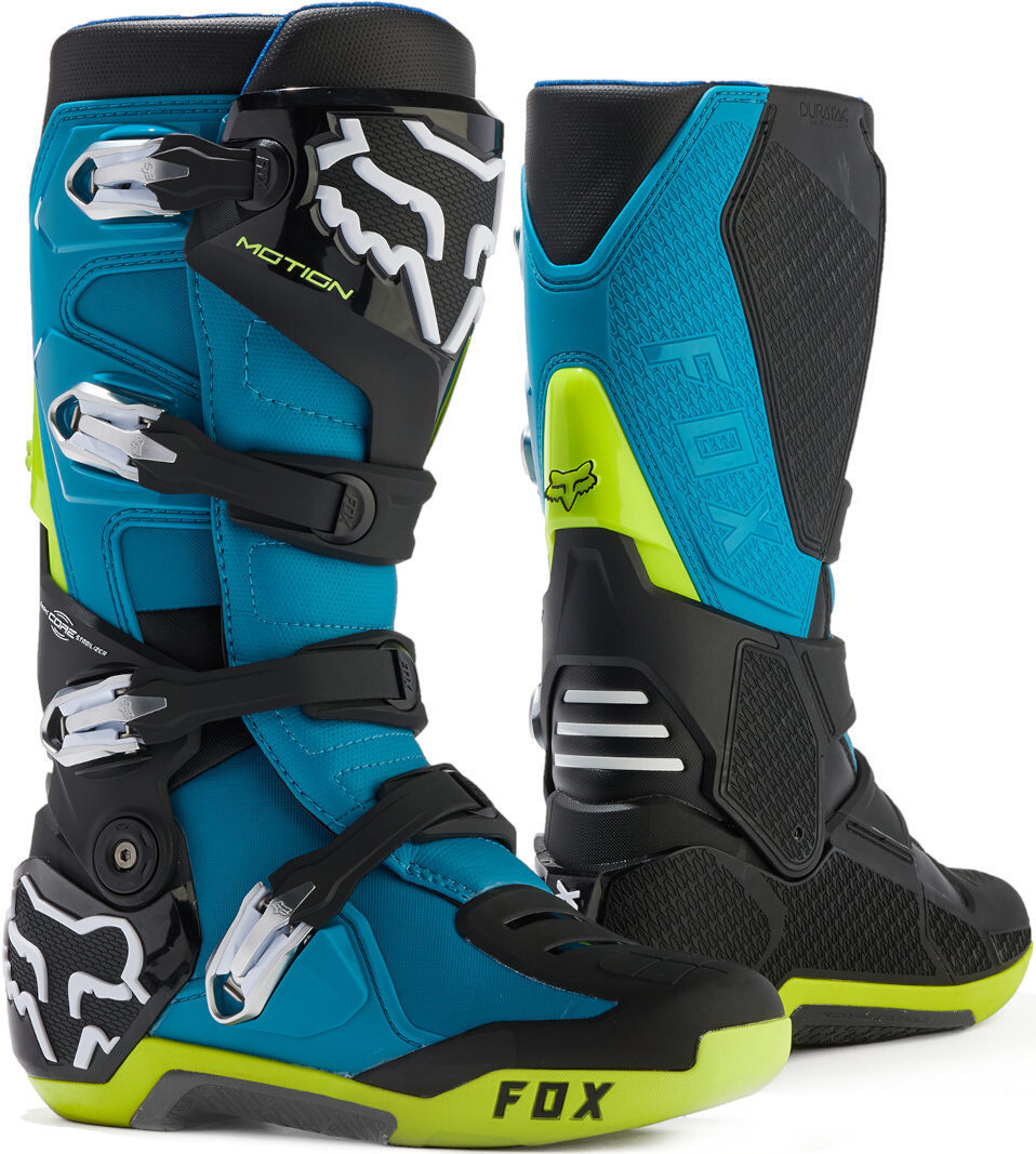 FOX Motion Stivali Motocross blu/nero 7 Figura 1