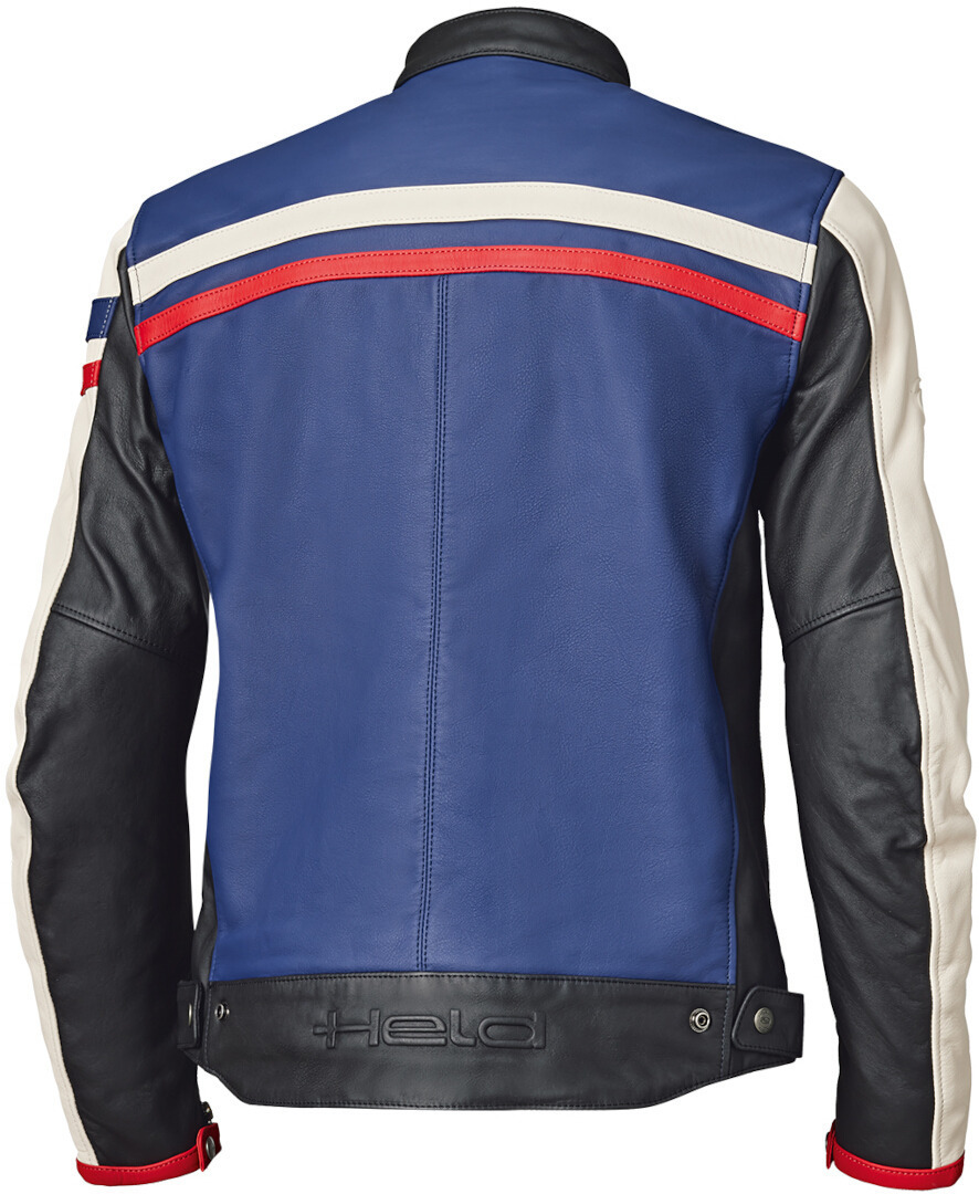 Held Midway Motorrad Lederjacke blau/rot/weiß 52 Abbildung 2