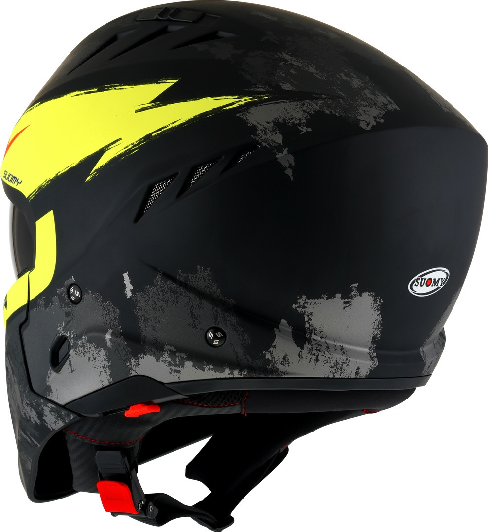 Suomy Armor Hi Volt Cască cu reacție negru/galben M (57/58) Figura 3